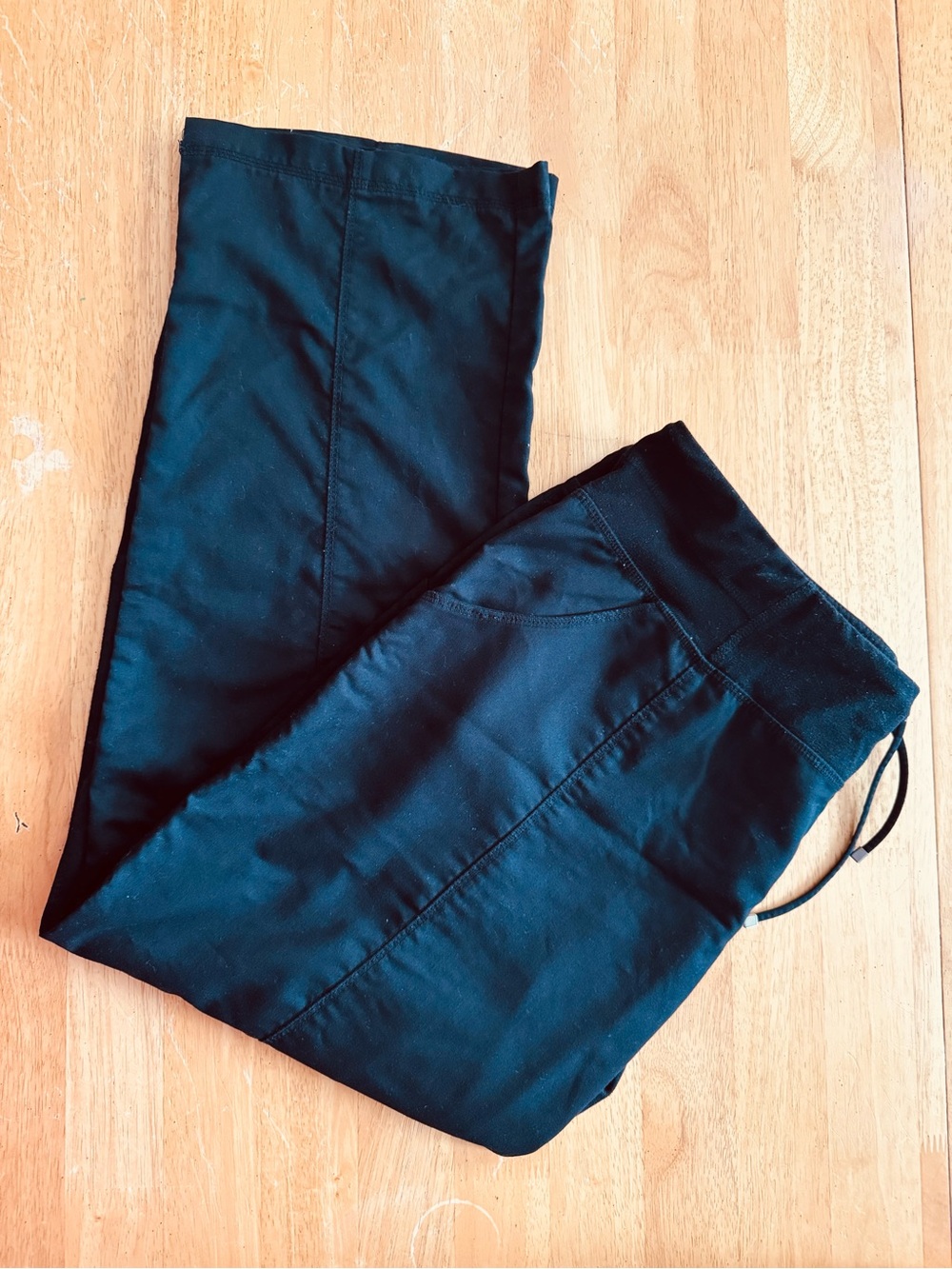 Greys Anatomy Cora style yoga scrub pant- black